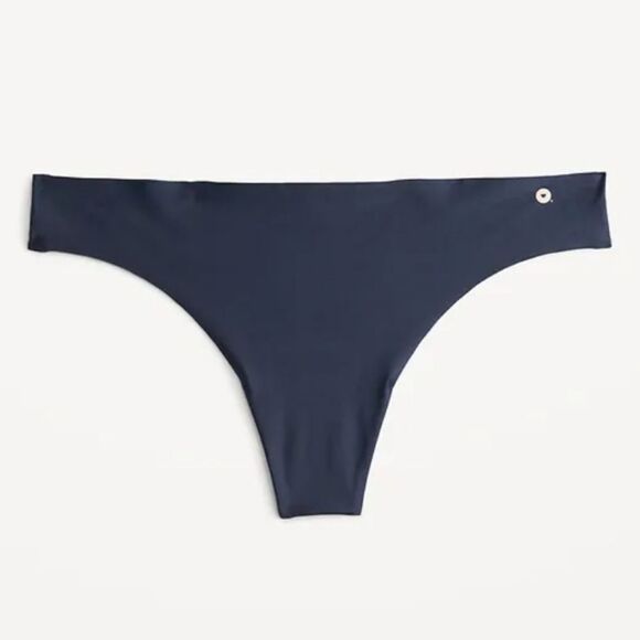 Medium old navy Low-Rise No-Show Thong Color navy women essential basic intimate - Picture 2 of 15